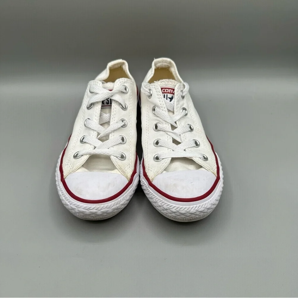 Converse Chuck Taylor All-Star White Low Top Sneakers Youth Size 13 Unisex